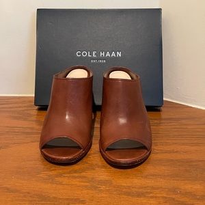 Cole Haan Hollis Sandal in Sequoia.